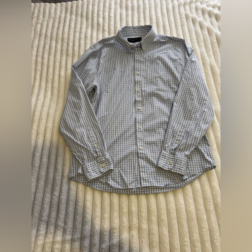Abercrombie & Fitch Blue‎ Checkered Men's Shirt